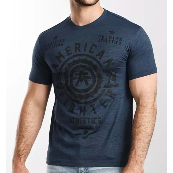 AMERICAN FIGHTER Men's T-shirt FAIR GROVE Athletic M-4XL - Picture 3 of 11